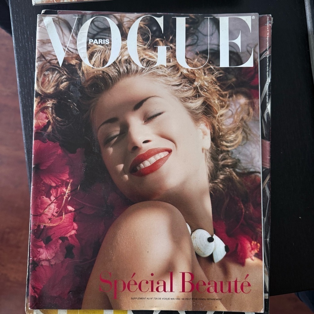 VOGUE Paris Supplement 726 May 1992 Special Beauty